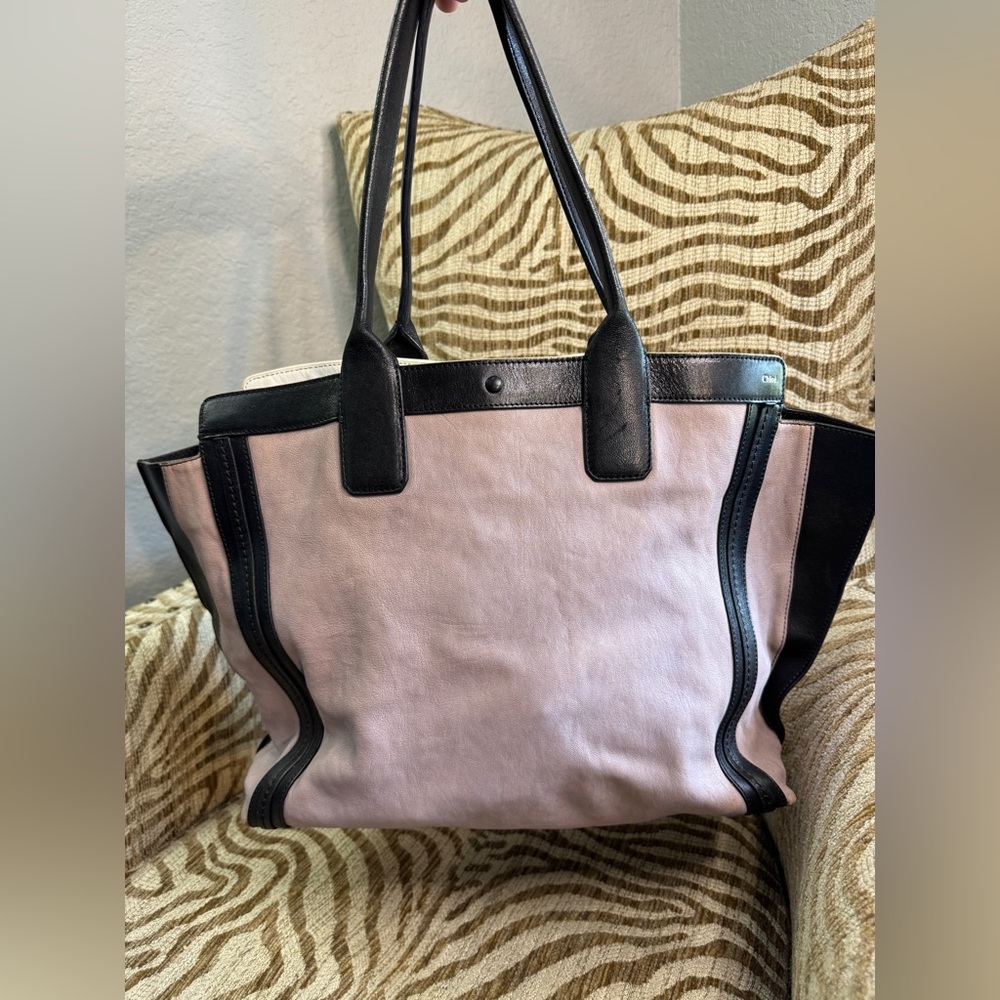 Chloé Calfskin Medium Alison East West Tote